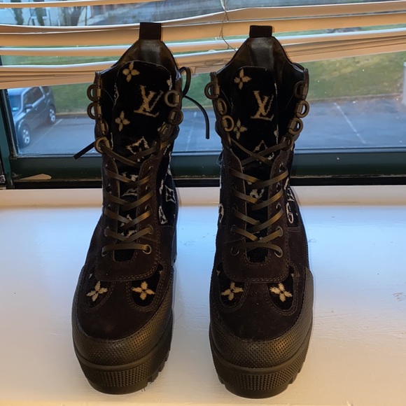 Louis Vuitton Laureate Platform Desert Boot Size 36.5 - Picture 2 of 4